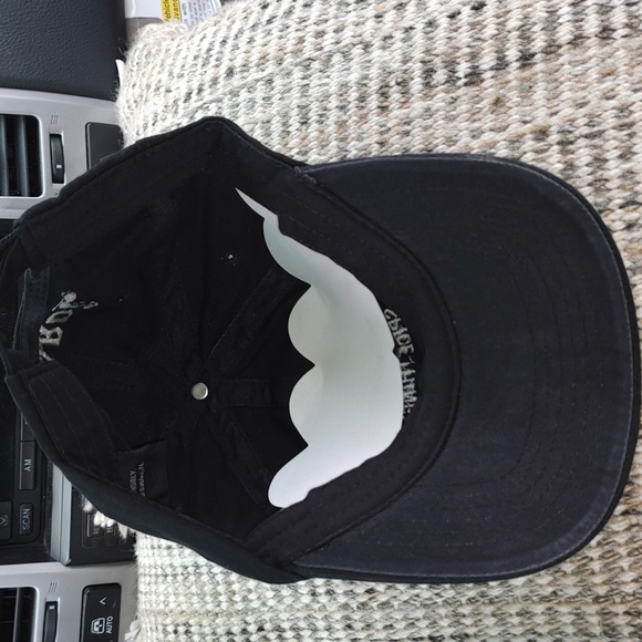 Bacardi Slideback Hat Black Adjustable Spice Things Up Embroidered Logo New - Picture 6 of 7